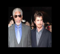 The Dark Knight Rises LEAKED Outtakes: Christian Bale & Morgan Freeman on set (1 of 7)