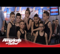 The Struck Boyz Show Off their Hip-Hop Moves to Justin Bieber - America's Got Talent