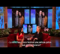 Vanessa Hudgens on Ellen (2011) [Spanish/Español]