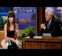 Zooey Deschanel's Haunted Apartment - The Tonight Show with Jay Leno